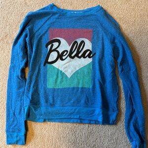Wildfox Bright Blue Bella Pullover Sweatshirt